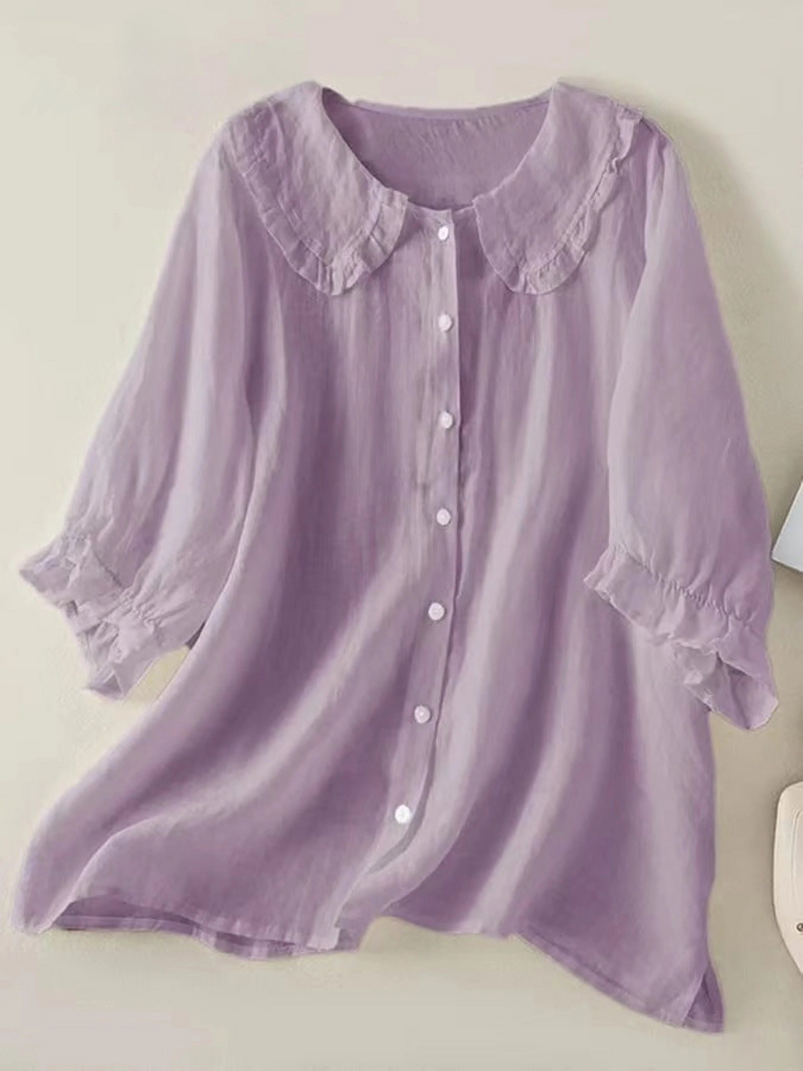 Women‘s Peter Pan Collar Shirt
