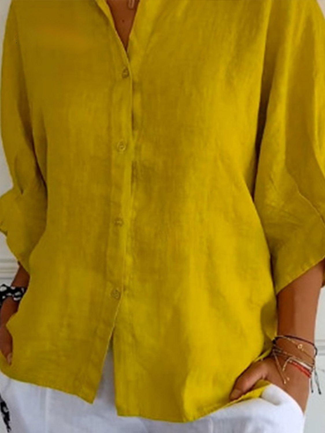 Women's Casual Tie-back Shirt