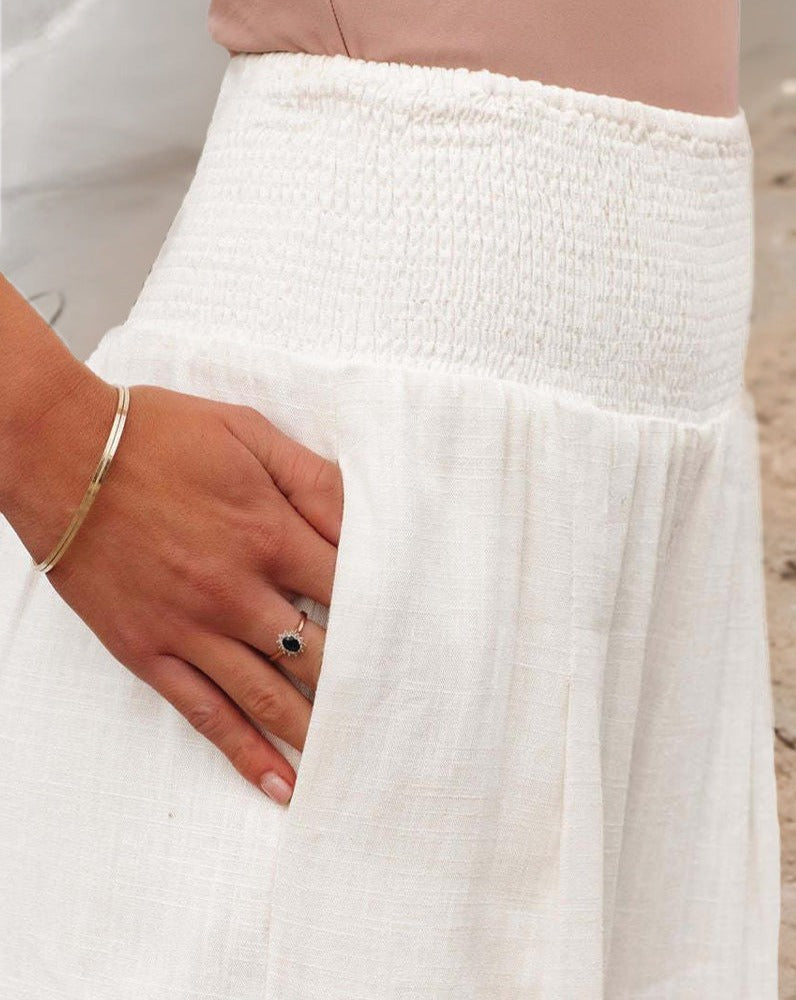 Ubud - High waist cotton pants