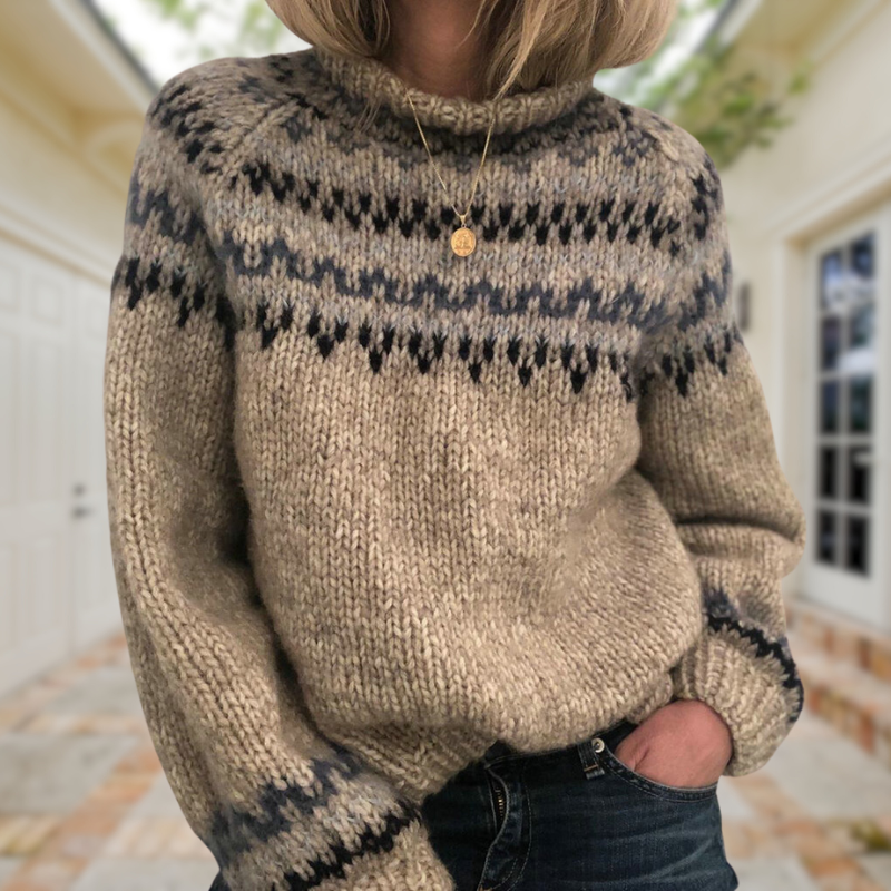 Autumn Retro Sweater