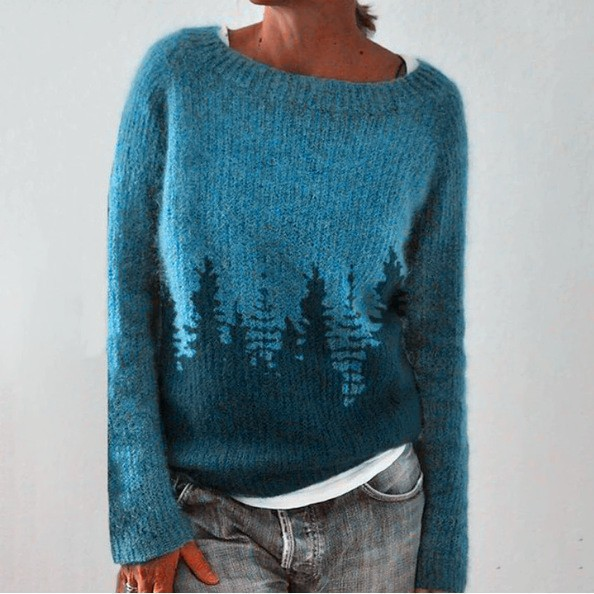 Silvia Cozy Retro Sweater
