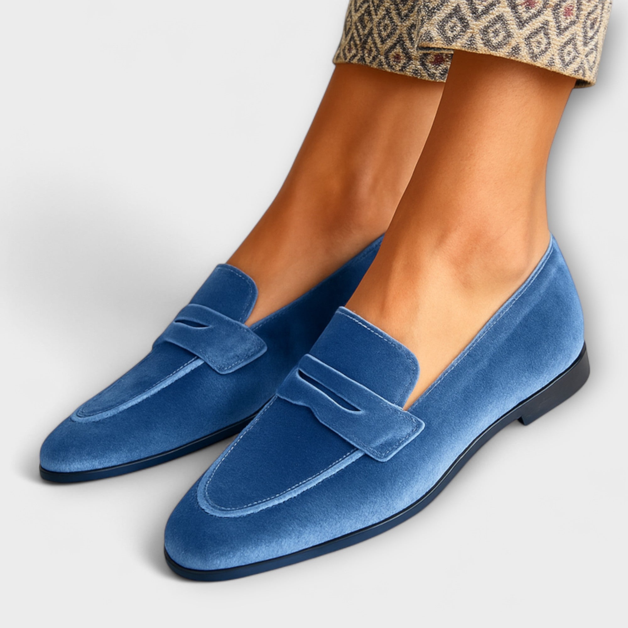 Emilia - Soft Velvet Loafers