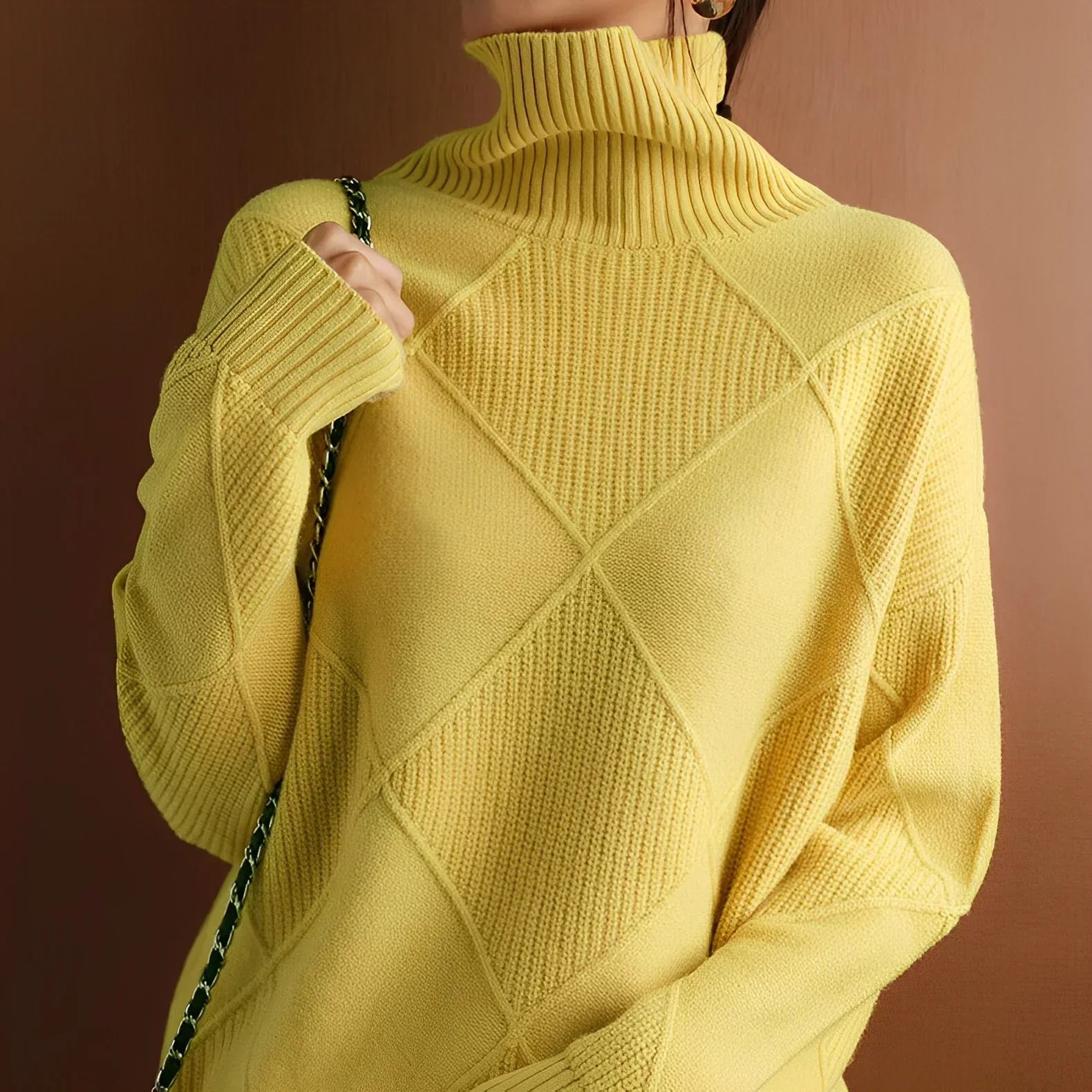 Chunky Turtleneck Sweater