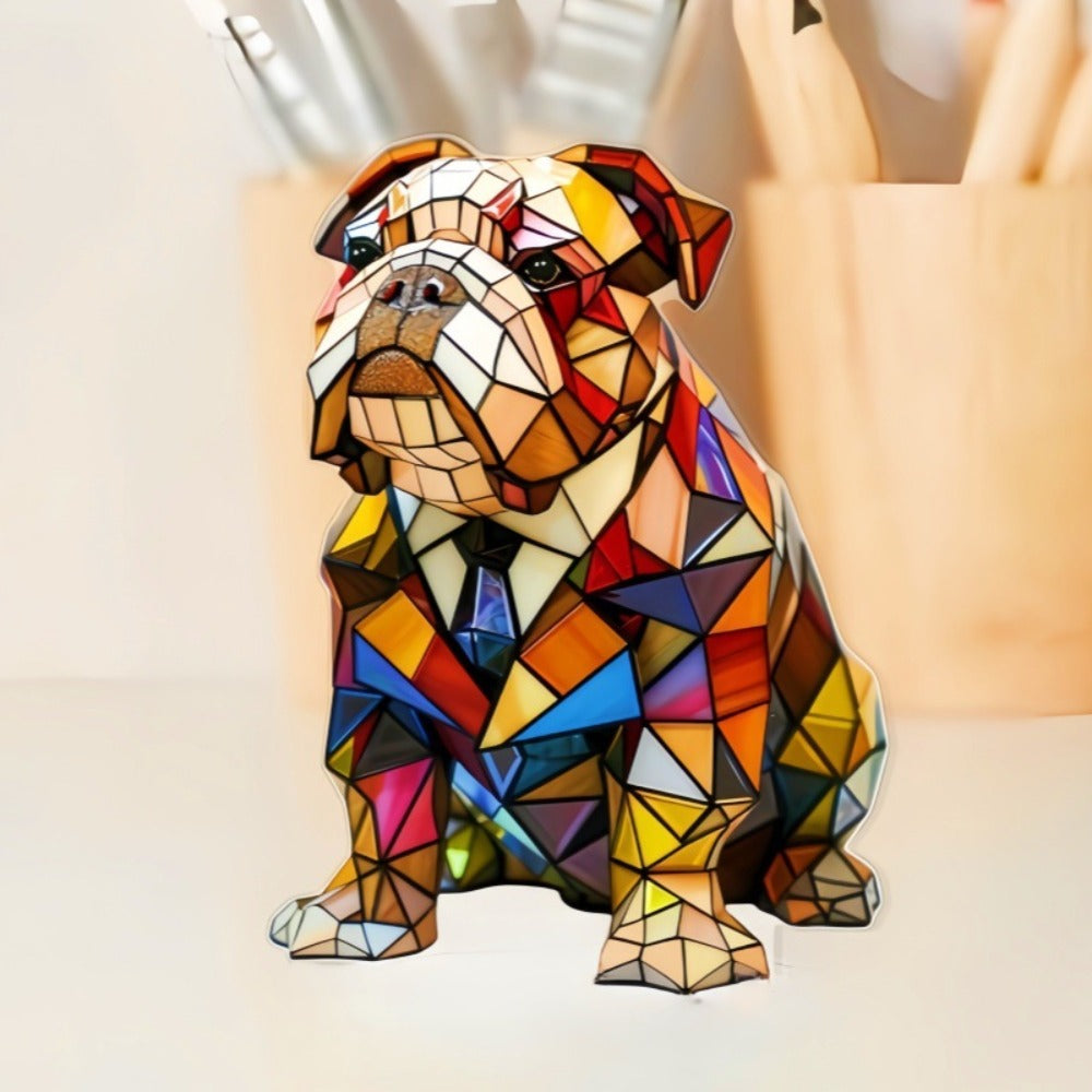Pawra Elegant Bulldog Beautiful Lamp