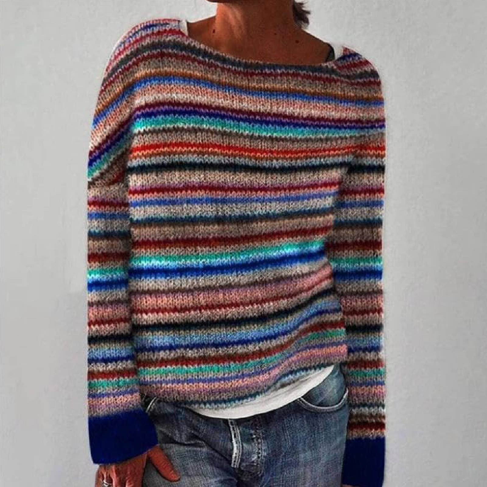 Cynthia Cozy Retro Sweater