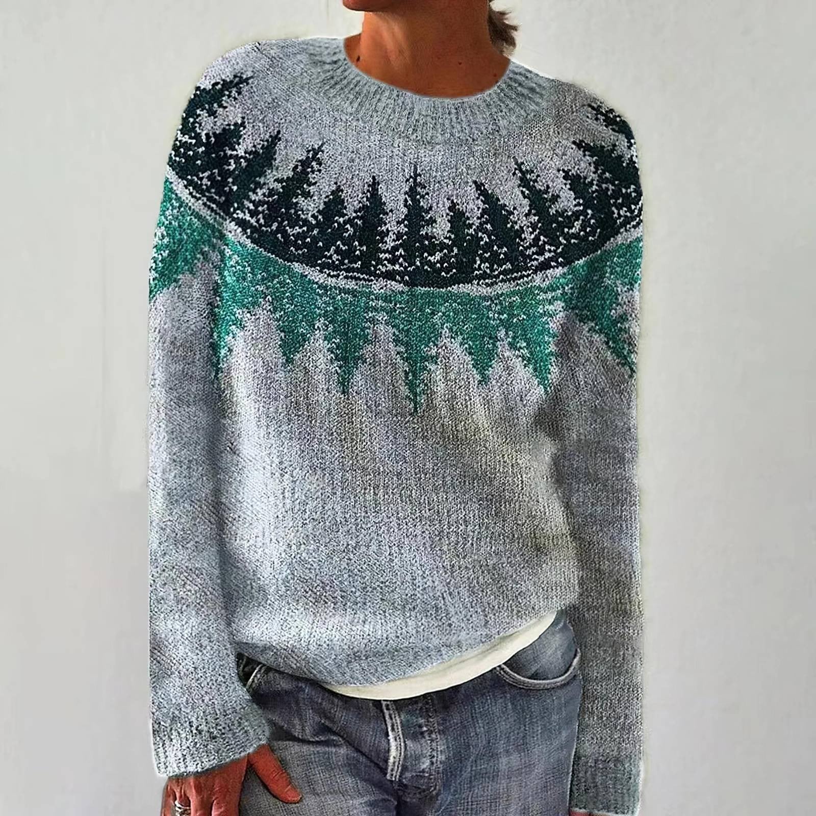 Leandra Cozy Retro Sweater