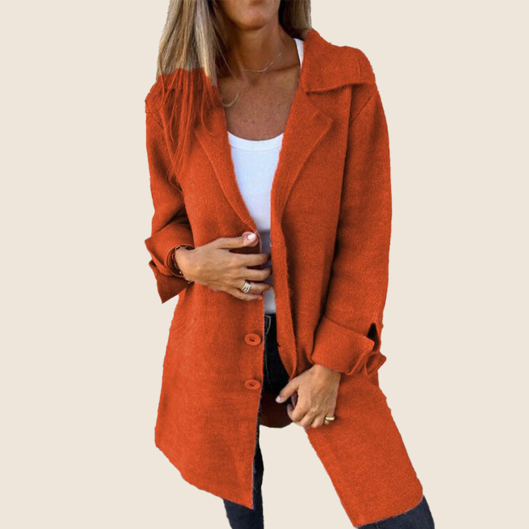 Sofia – Soft Jacket with Buttons