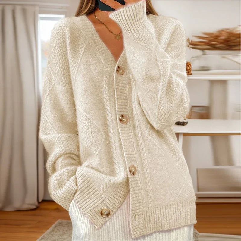 Eloise Cable Knit Cardigan