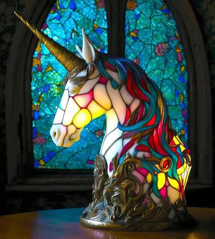 Mystic Unicorn Enchanted Lamp