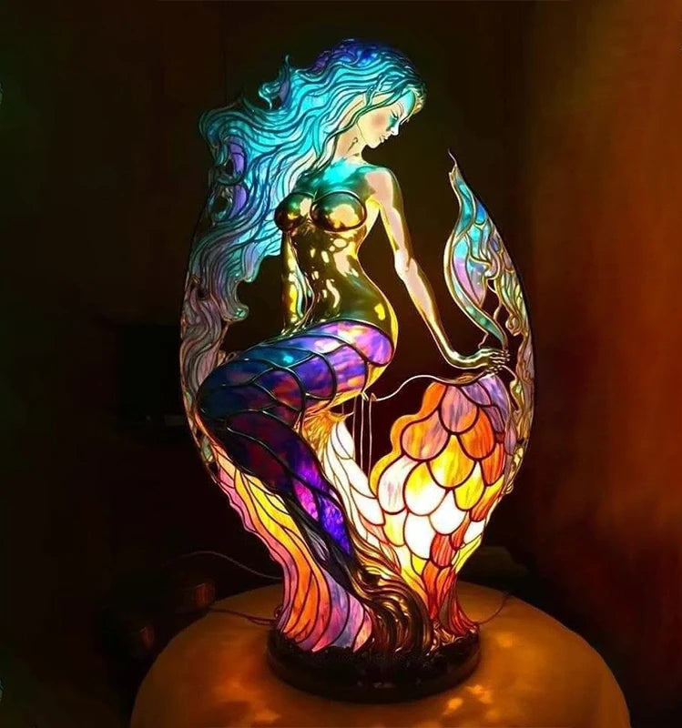 Ocean Mermaid Radiant Lamp