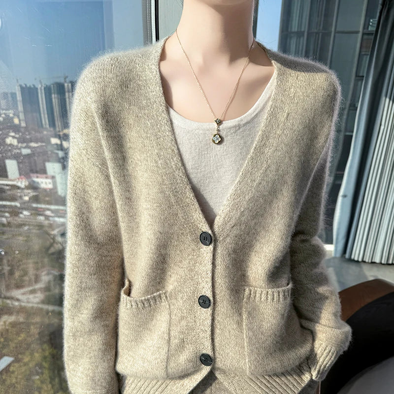 Sophie Soft Knit Button Cardigan
