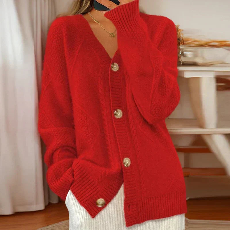 Eloise Cable Knit Cardigan