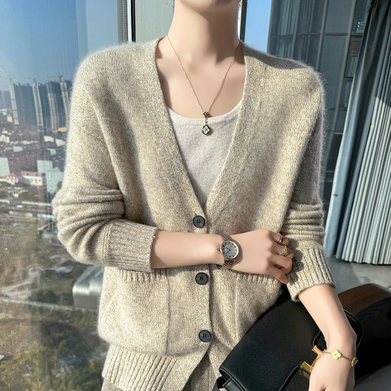 Sophie Soft Knit Button Cardigan