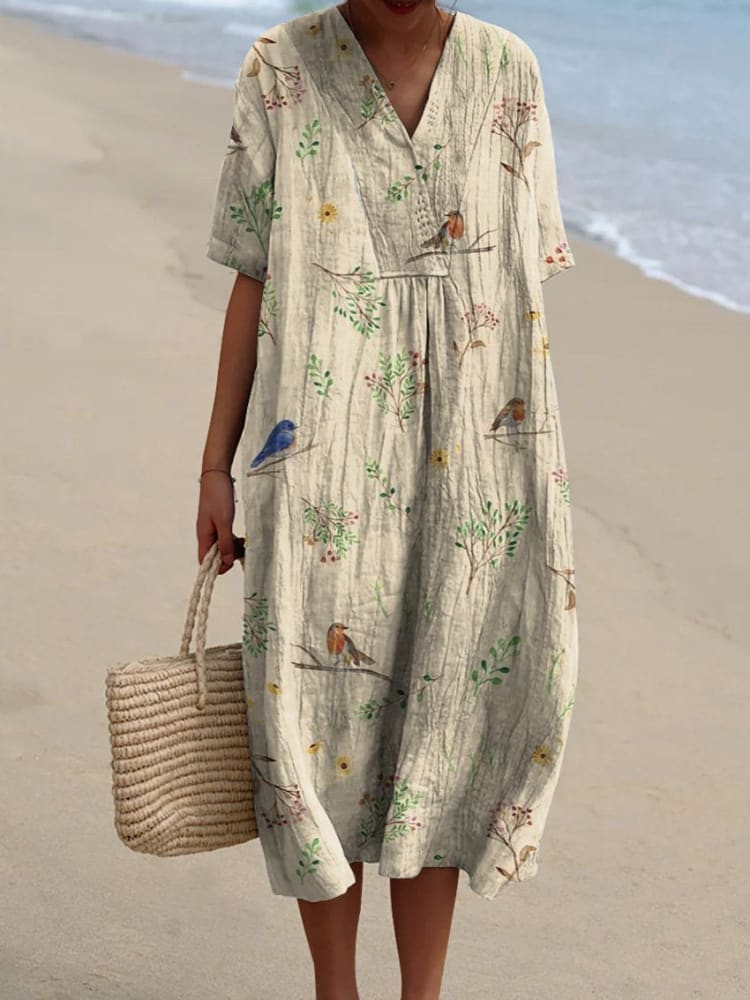 Robin Linen Dress