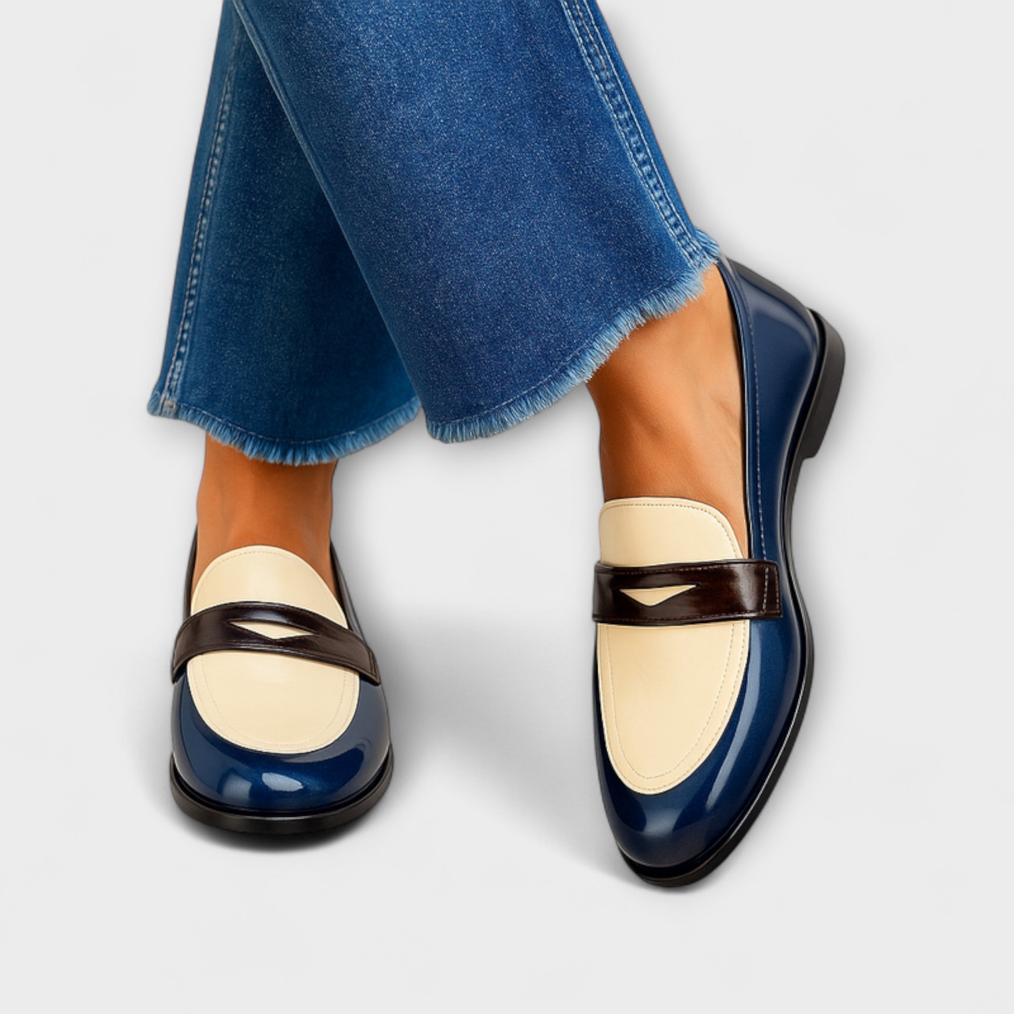 Eliza - Contrast Loafers