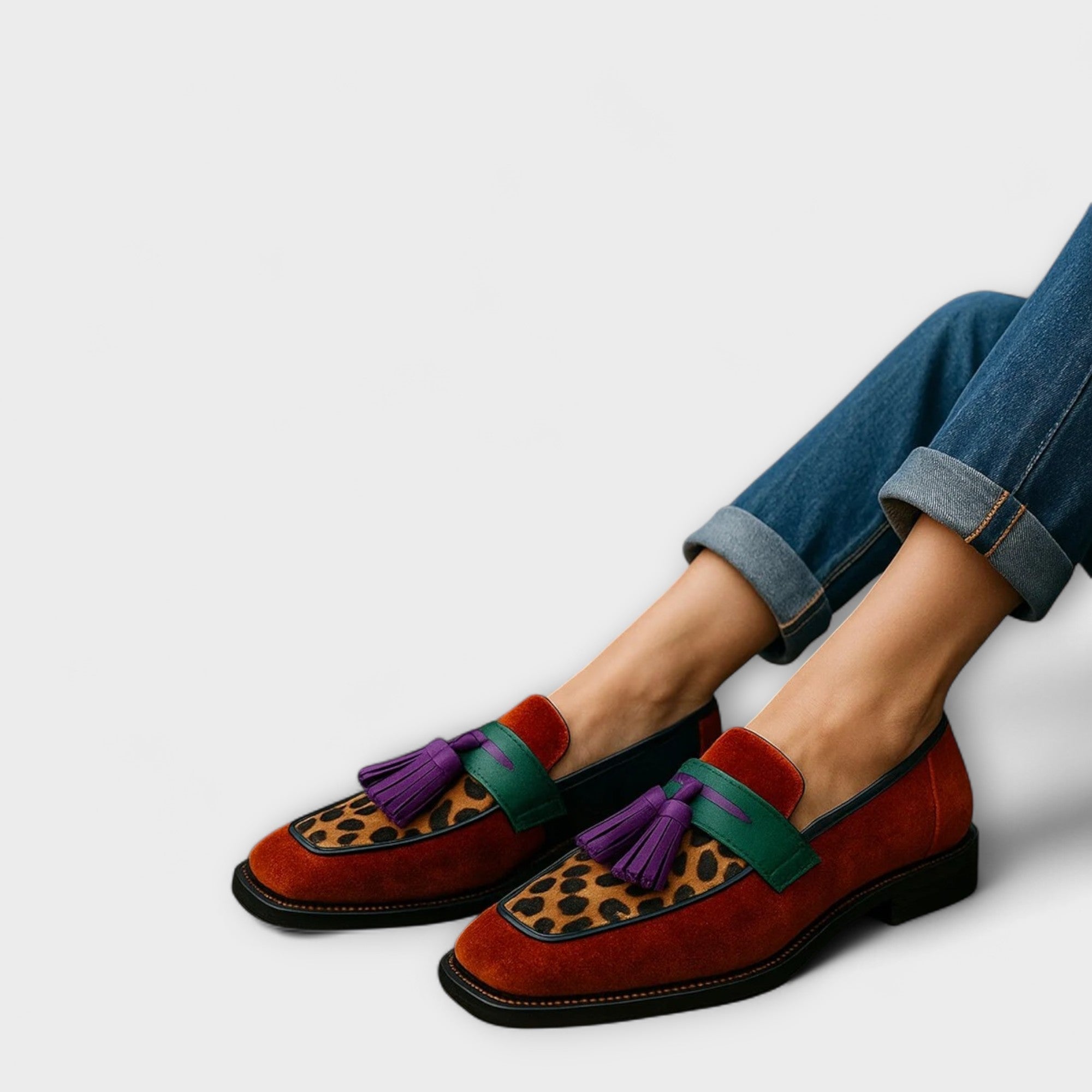 Leonie - Multicolored Loafers