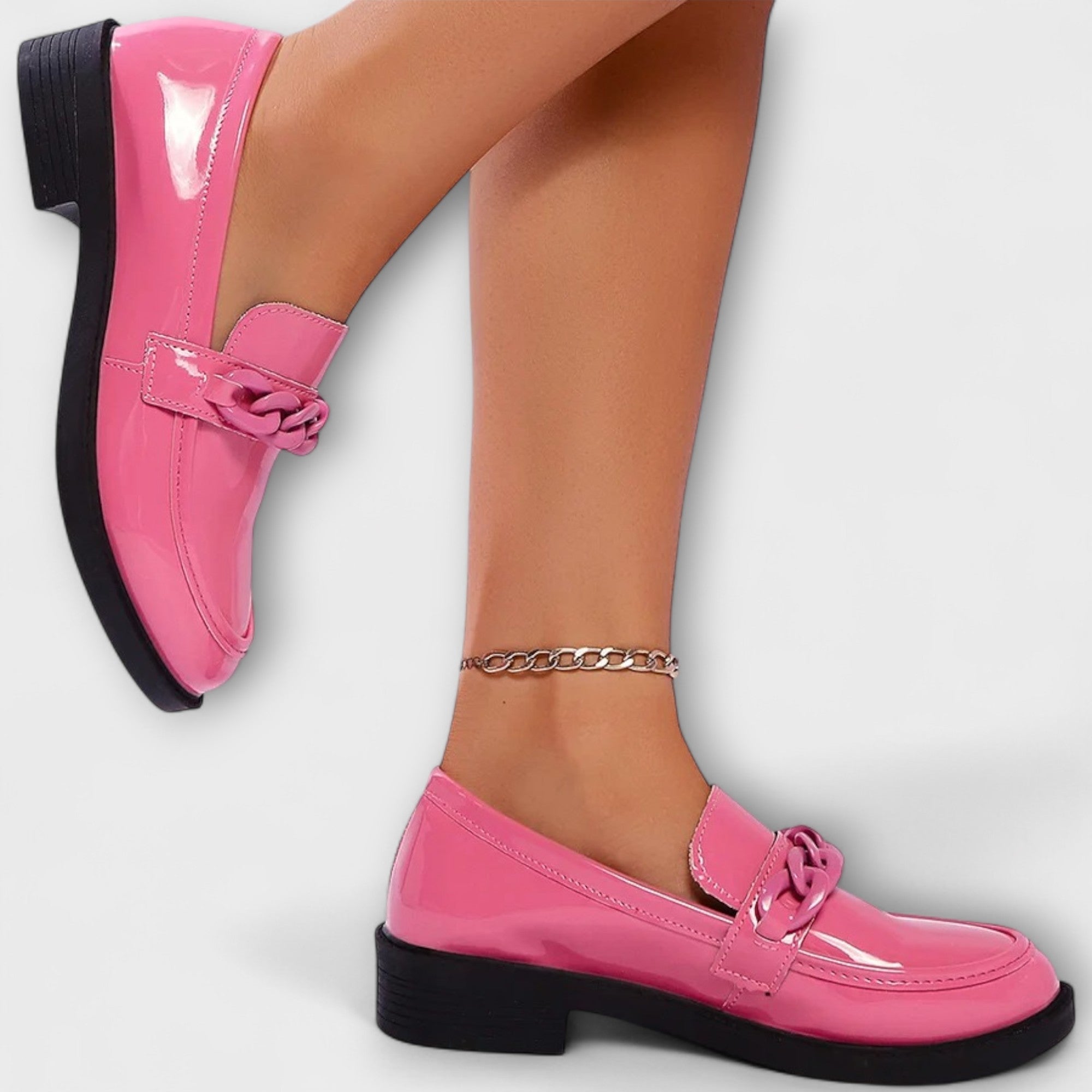 Lea - Casual Teapot-Shaped Shoes, Loafers