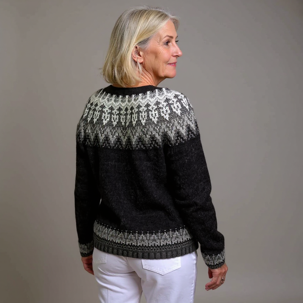 Nevaeh | Vintage Icelandic cardigan