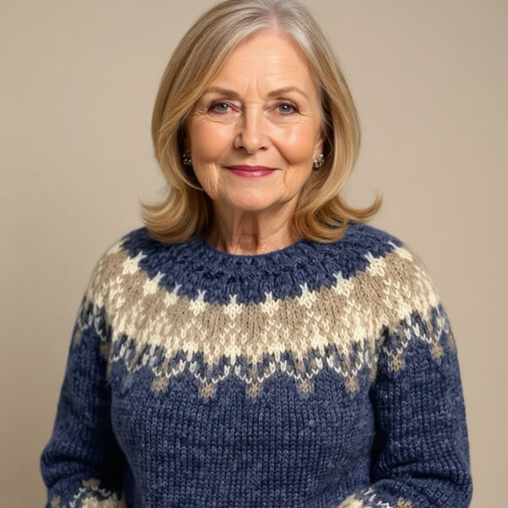 Angela | Vintage Islandpullover