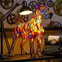 Sparkuff Handmade Dog Lamp