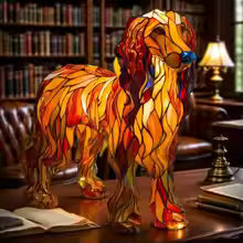 Lumipet Handmade Dog Lamp