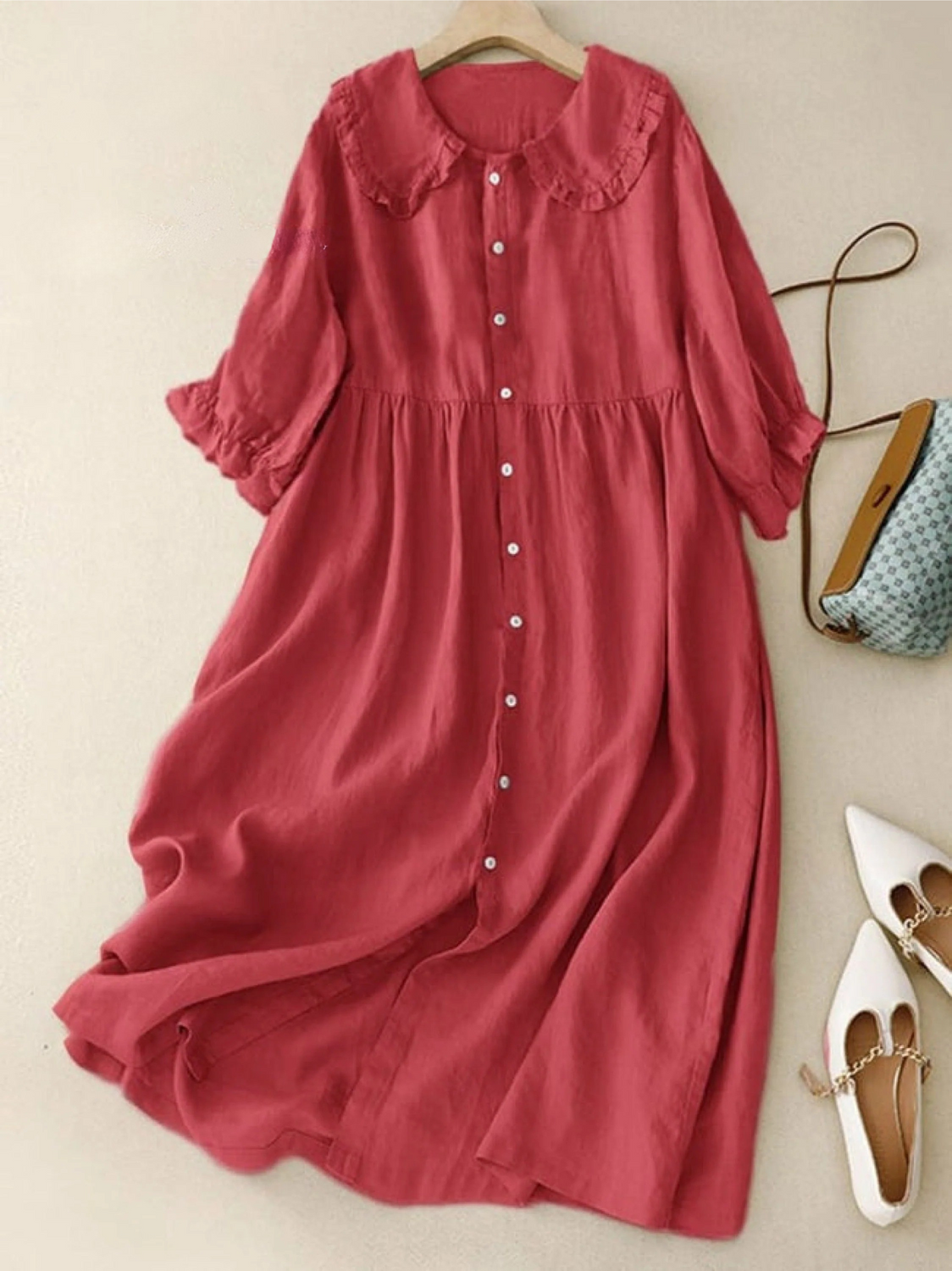 Women‘s Peter Pan Collar Shirt