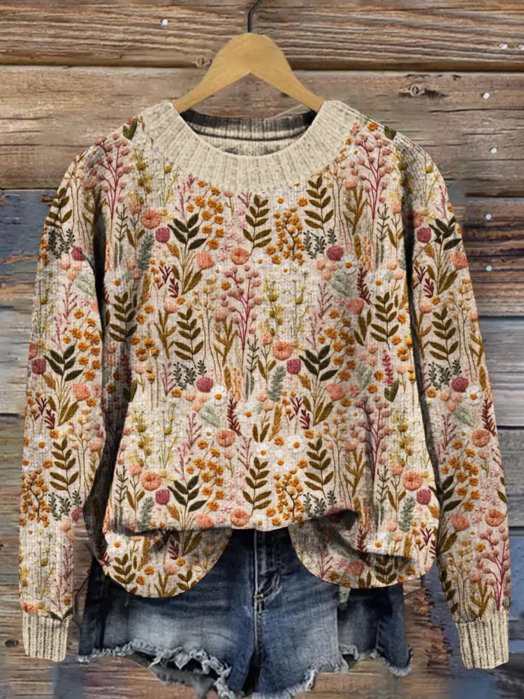 Jena Cozy Retro Sweater