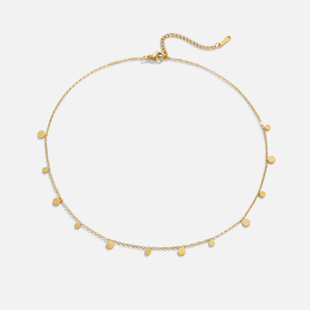 Agatha | Elegant Gold Drop Necklace