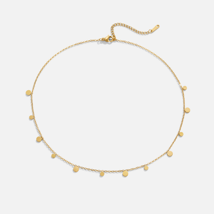 Agatha | Elegant Gold Drop Necklace