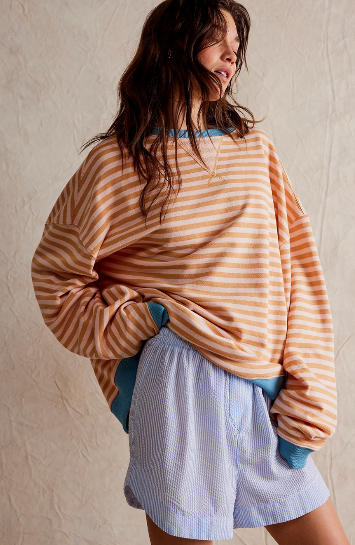 Striped Oversized Sweater