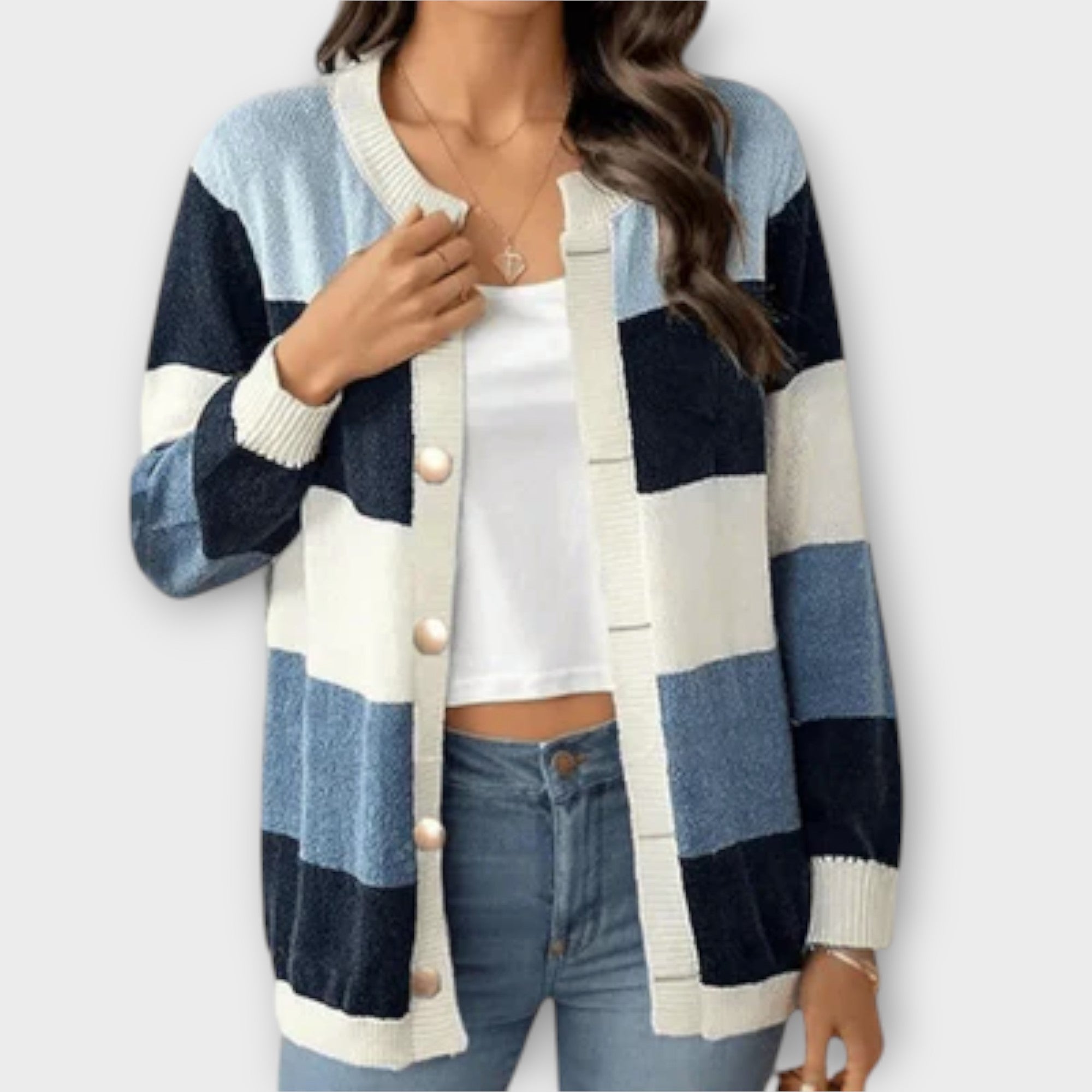 Suzy Striped Cardigan