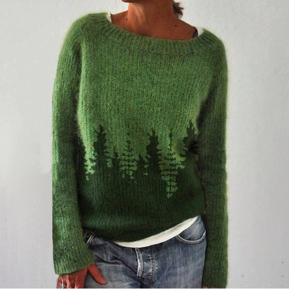 Silvia Cozy Retro Sweater