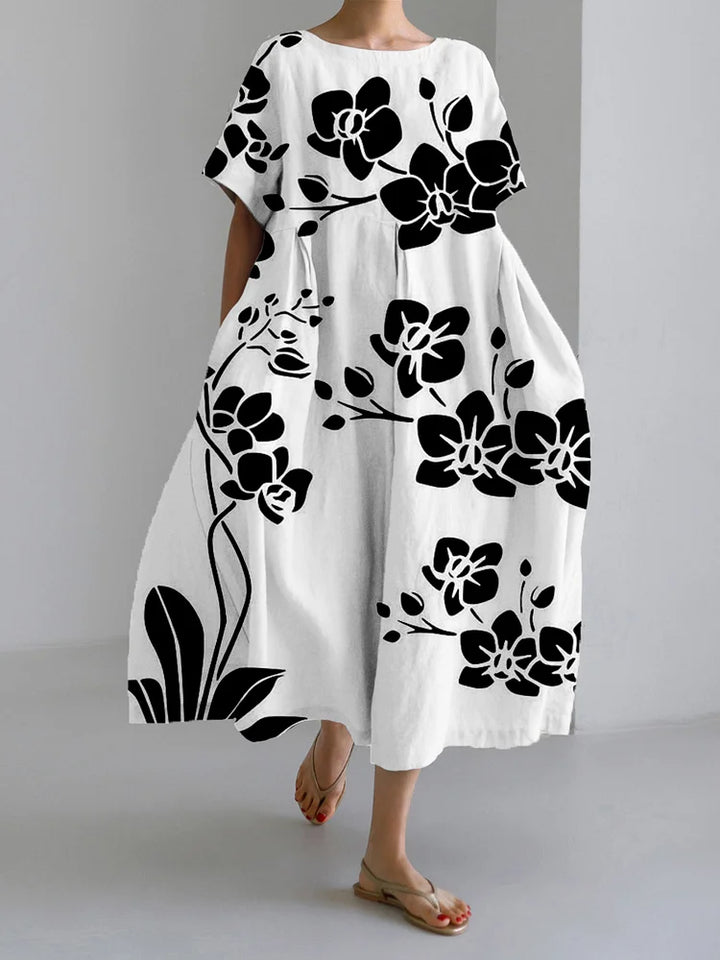 Elara | Elegant Floral Summer Dress