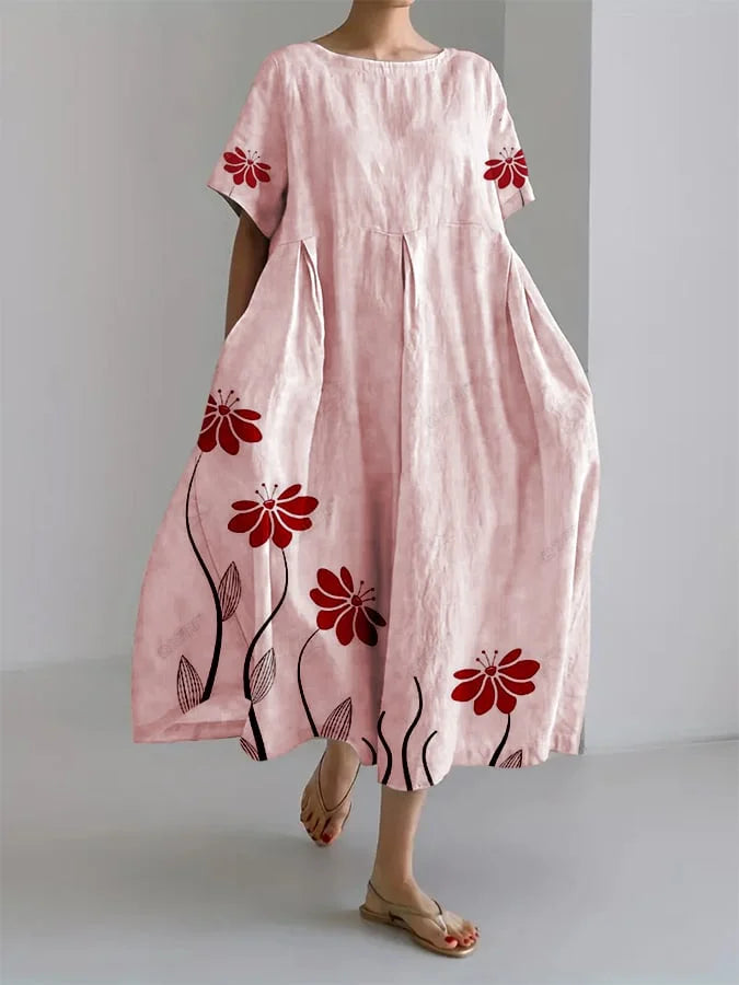 Sabrina | Airy Floral Dress