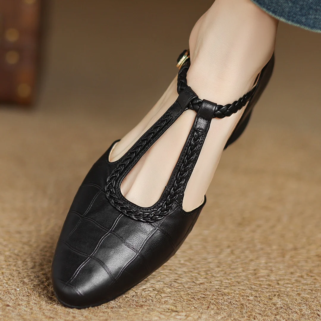 Veronica - Leather Sandals
