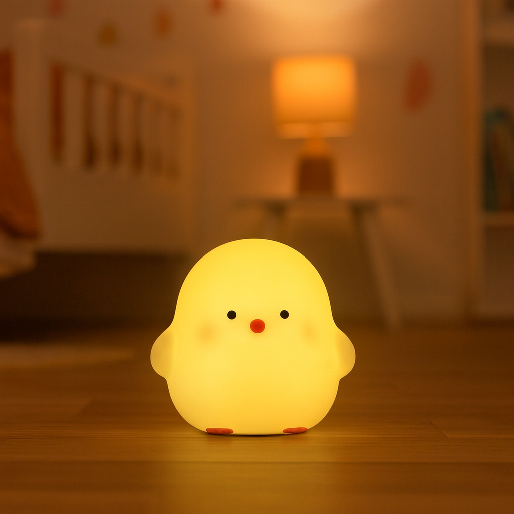 Calming Chick Kid's Table Lamp