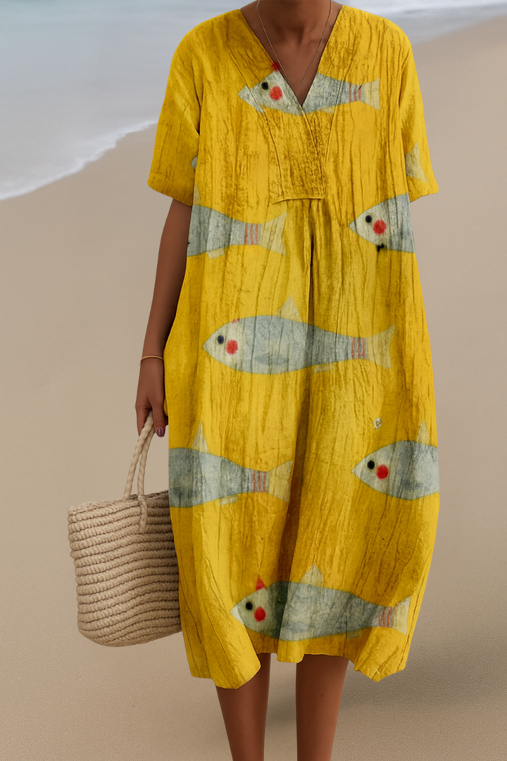 Women’s Art-Inspired Dress