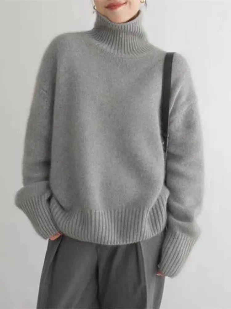 High Neck Sweater