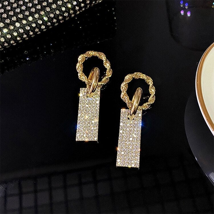 Zirconia Earrings in Sterling Silver