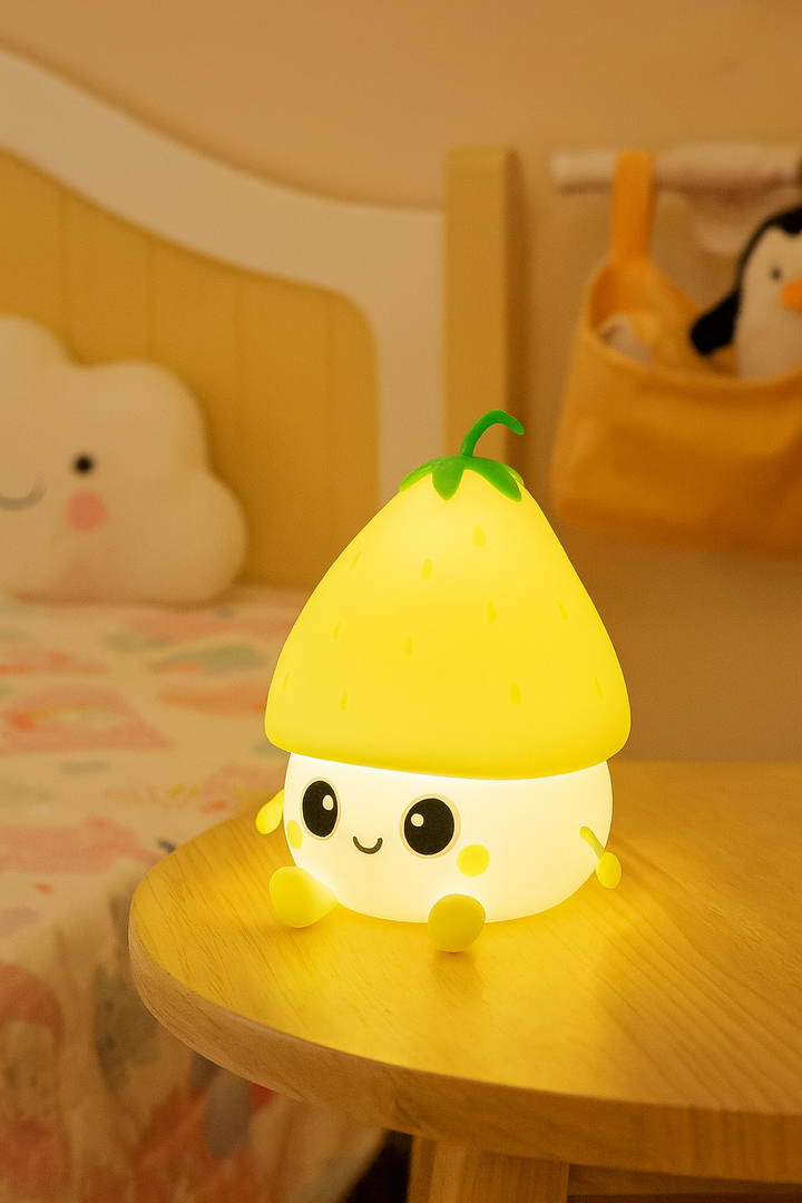 Slumbering Strawberry Lamp
