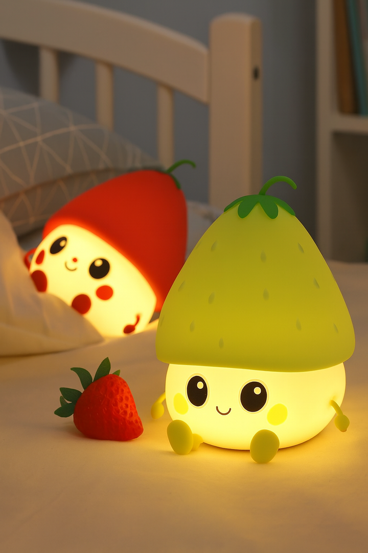 Slumbering Strawberry Lamp
