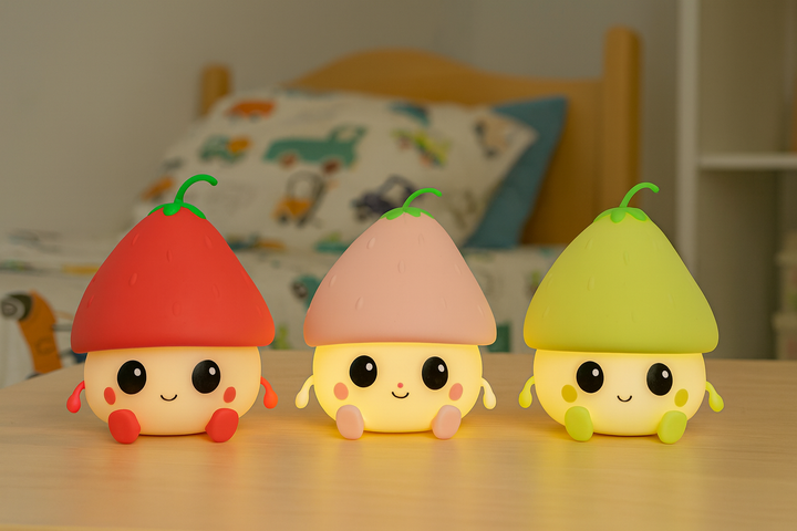 Slumbering Strawberry Lamp