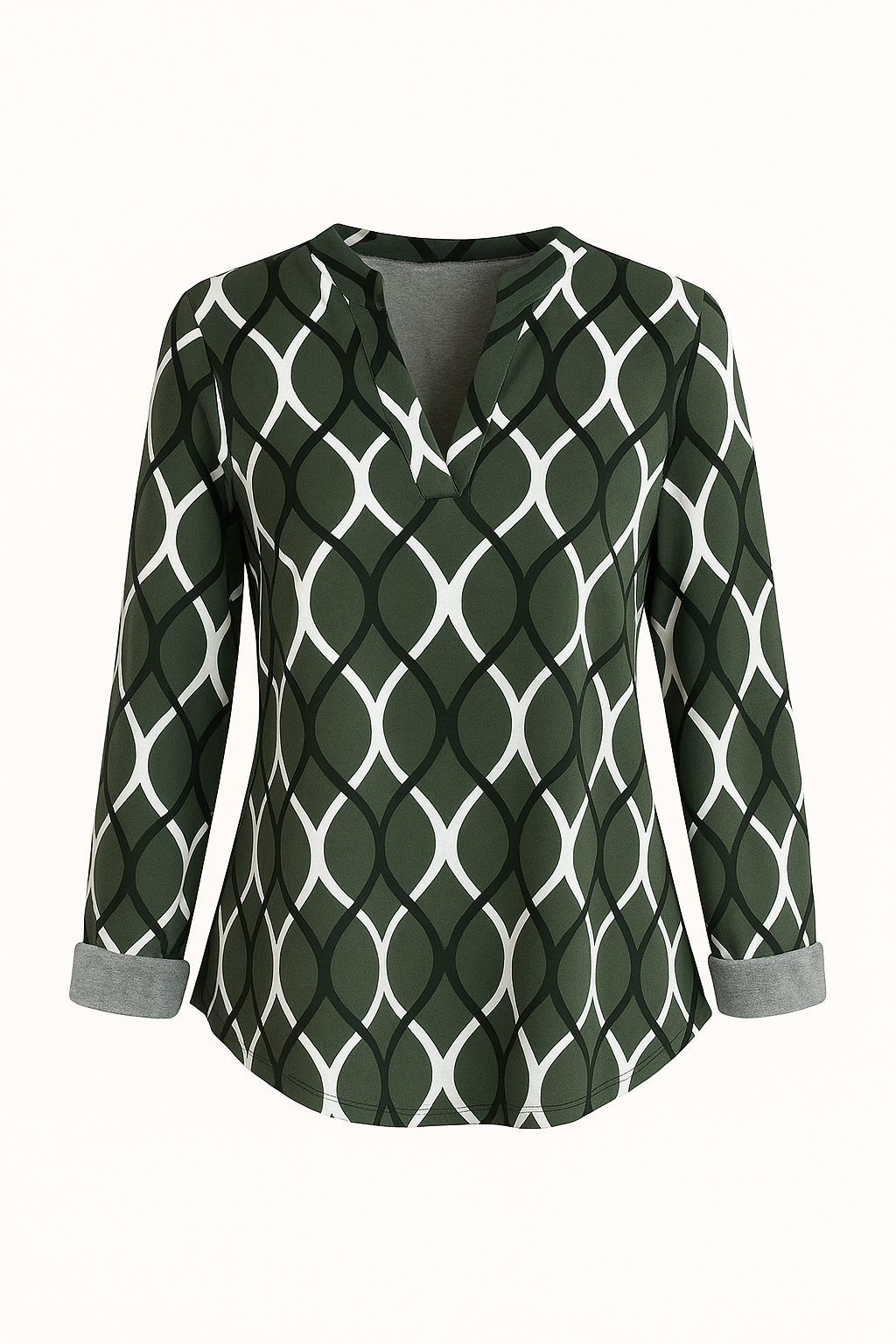 Noelle | Charming Blouse with Graphic Print