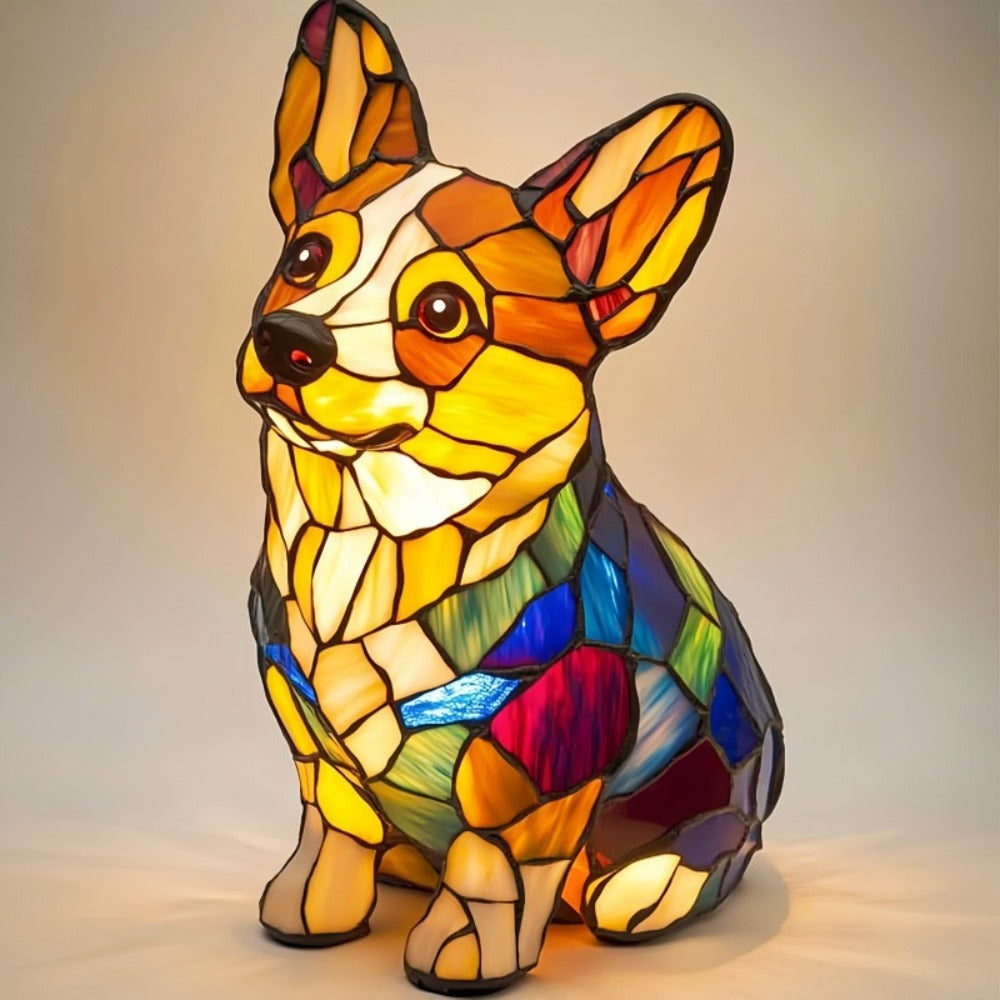 Terry Dog Lamp