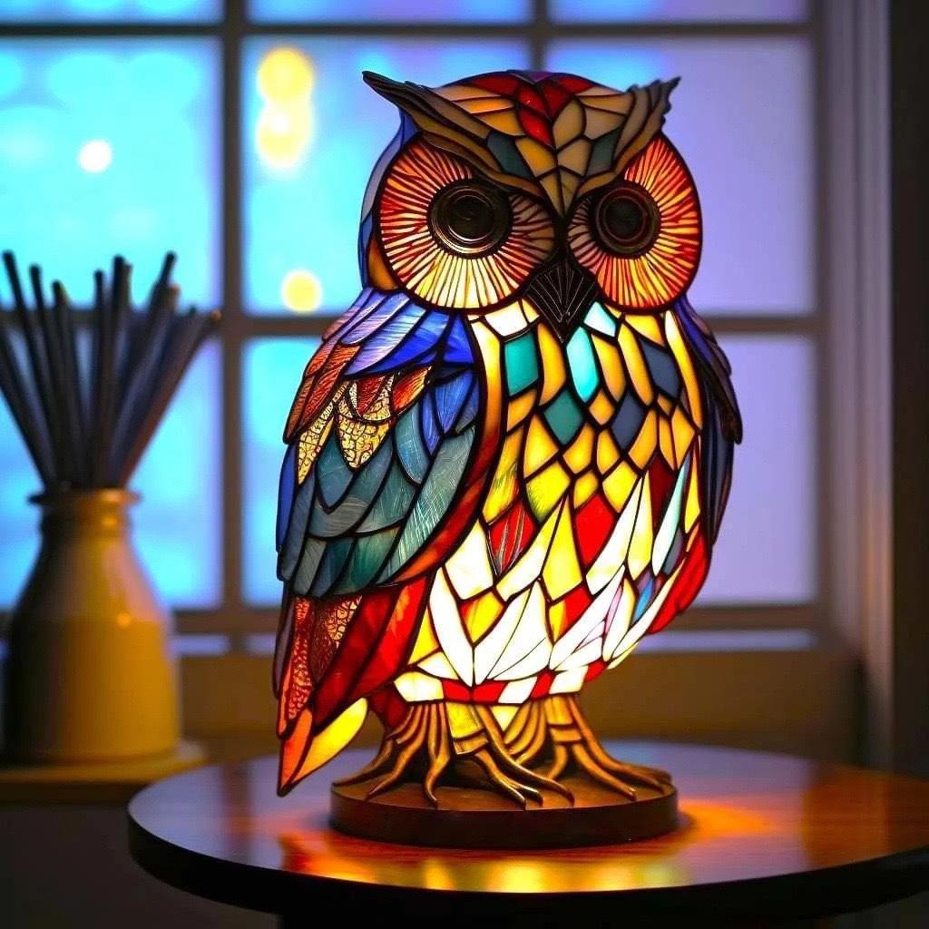 Flicker Owl Lamp