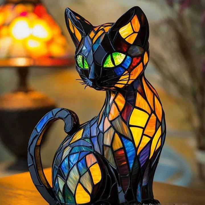 Midnight Cat Brilliant Cat Lamp