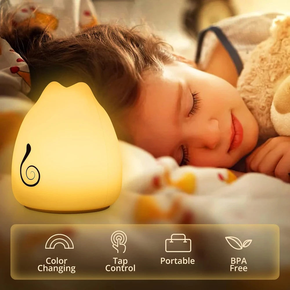 Curious Cat Playful Table Lamp