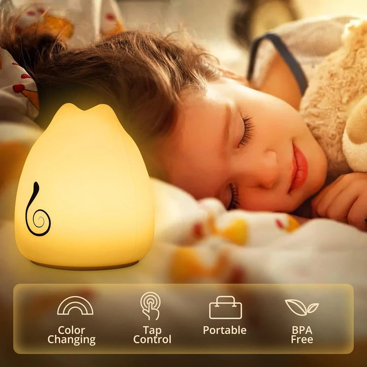 Curious Cat Playful Table Lamp