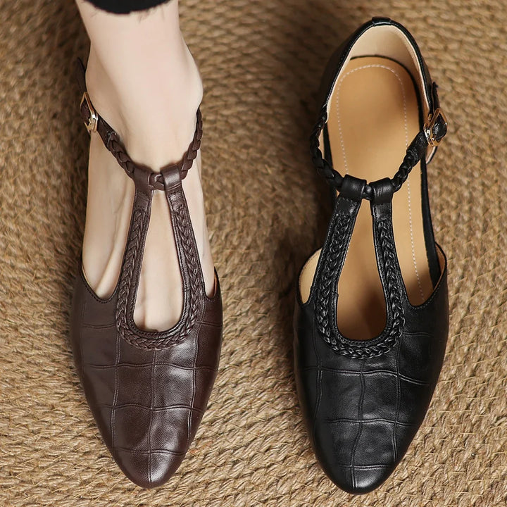 Veronica - Leather Sandals