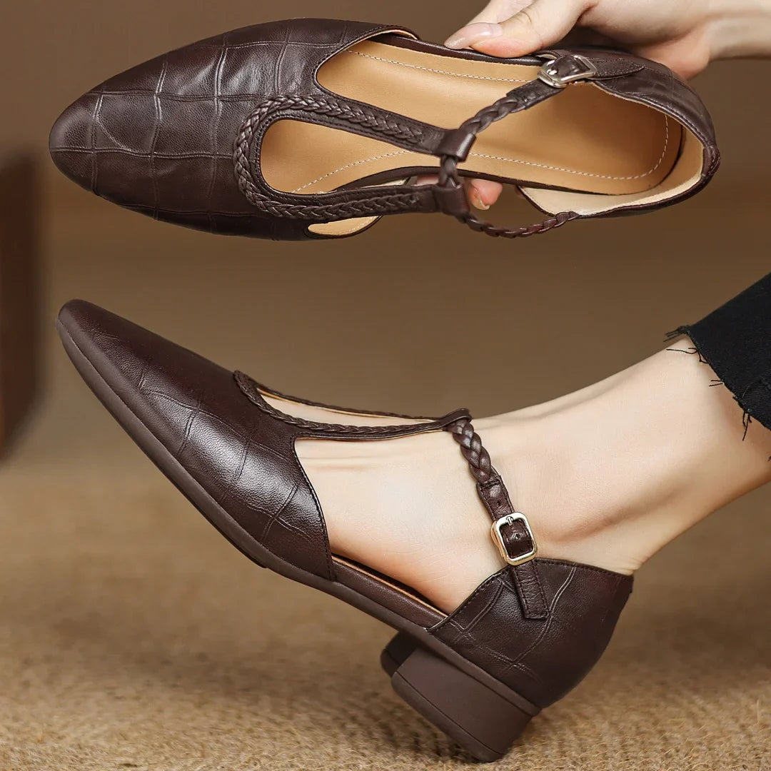 Veronica - Leather Sandals